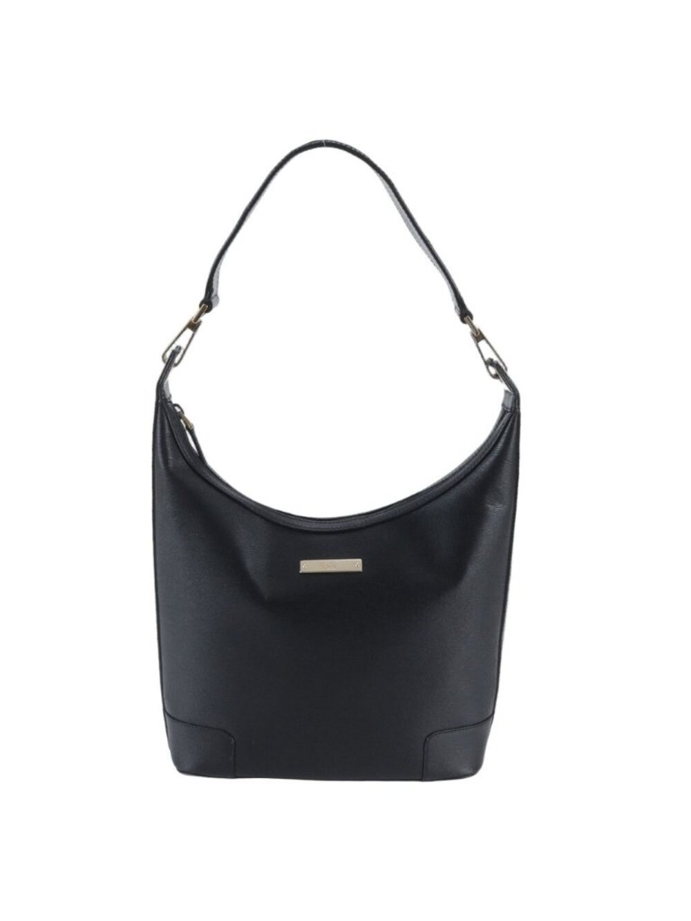 Gucci Leather Shoulder Bag Hand Black